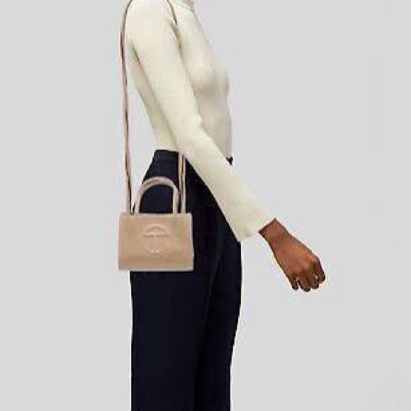 Telfar Small Shopping Bag in Cream - Picture 2 of 4